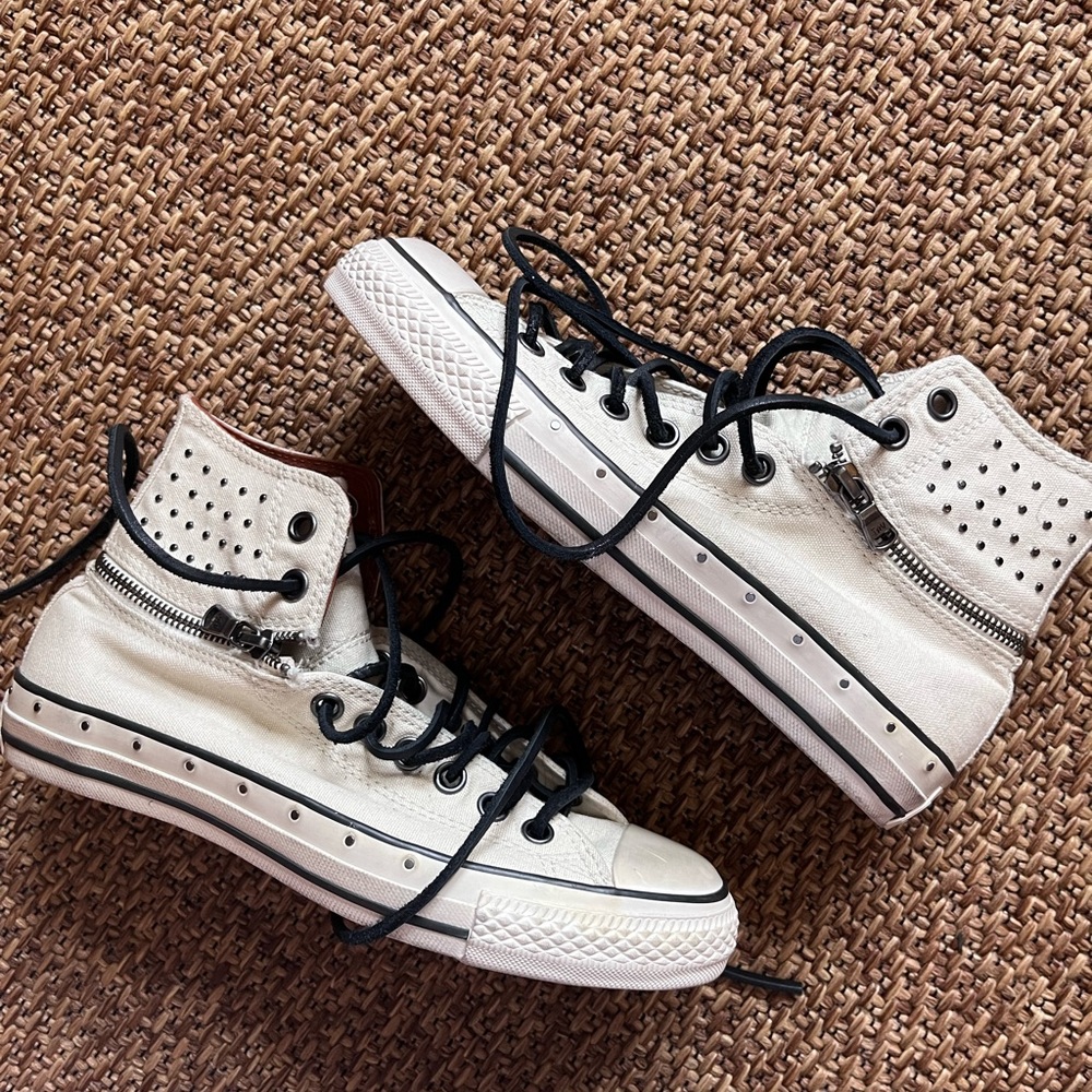 RARE Converse x John Varvatos high tops